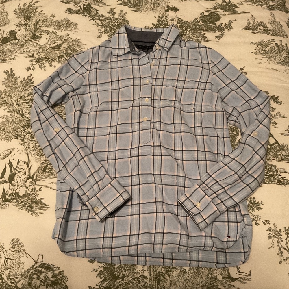 Popover flannel from Tommy Hilfiger, size Small